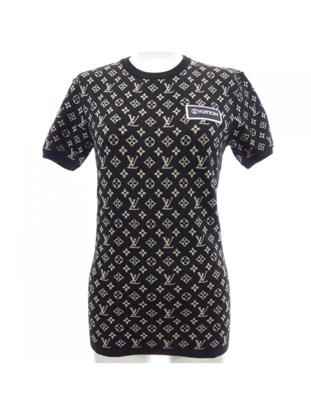 Louis Vuitton Vitamins Sporty Jacquard Knit Sweater